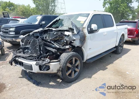 2016 Ford F-150 Lariat from USA, damaged, VIN 1FTEW1EG5GFB43405